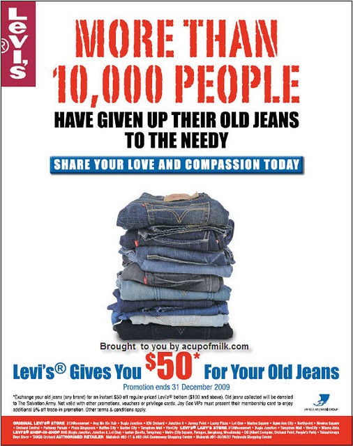 levi trade in old jeans